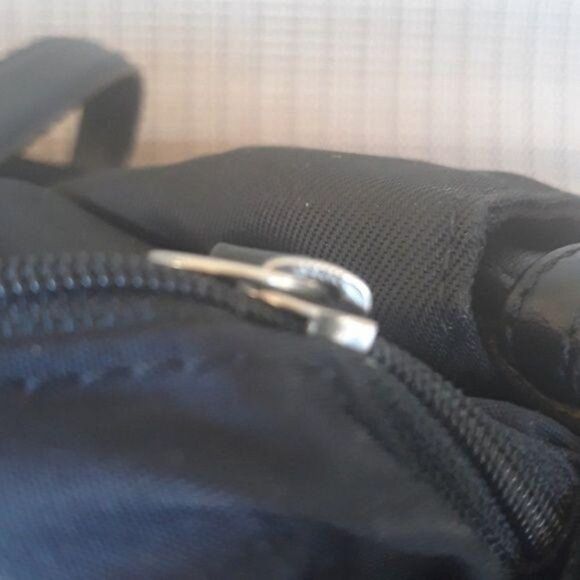 Coach Vintage 90's Mercer Microfiber Purse Crossbody Packable Black - Picture 9 of 11